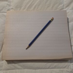 Vintage Handwriting Composition Paper